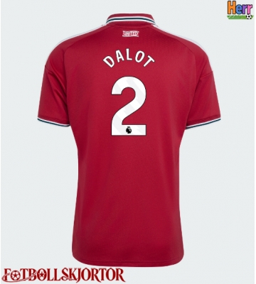 Manchester United Diogo Dalot #2 Hemmatröja 2026-27 Kortärmad